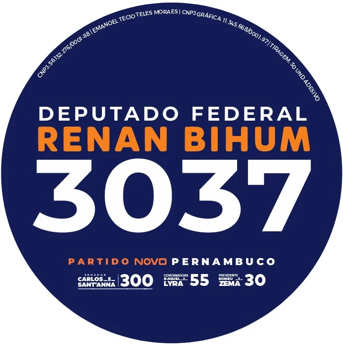 Adesivo redondo