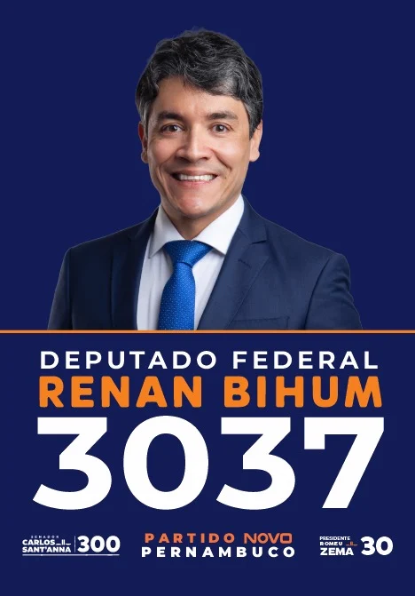 Cartaz do candidato